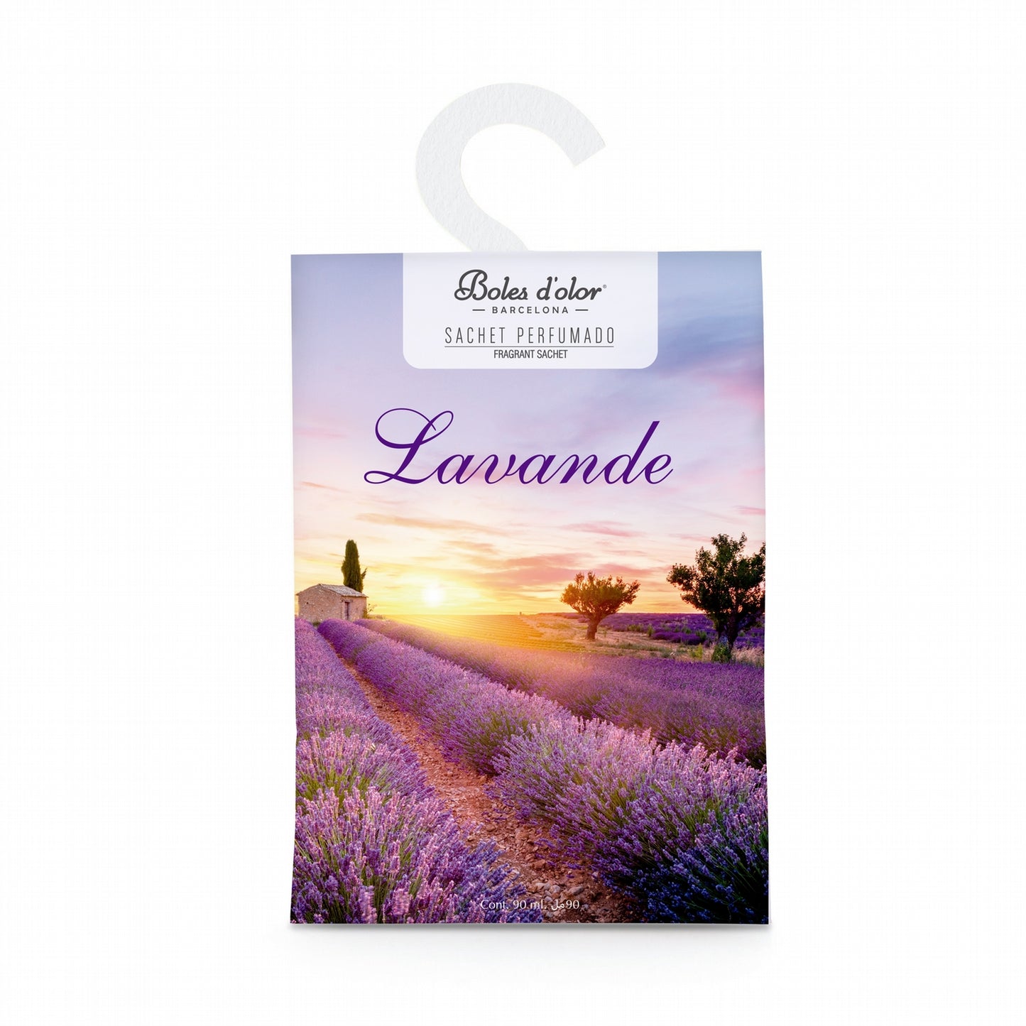 Sobre perfumado lavanda