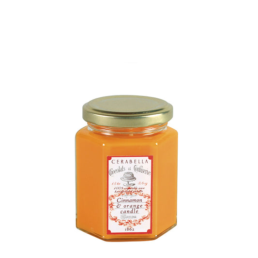 Vela Perfumada Cinnamon & Orange Cerabella - Colección Sucre