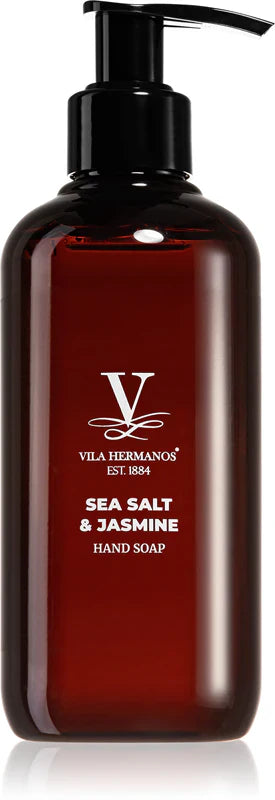 Hand Soap Sea Salt & Jasmine, jabón líquido natural que limpia e hidrata con aroma fresco y floral