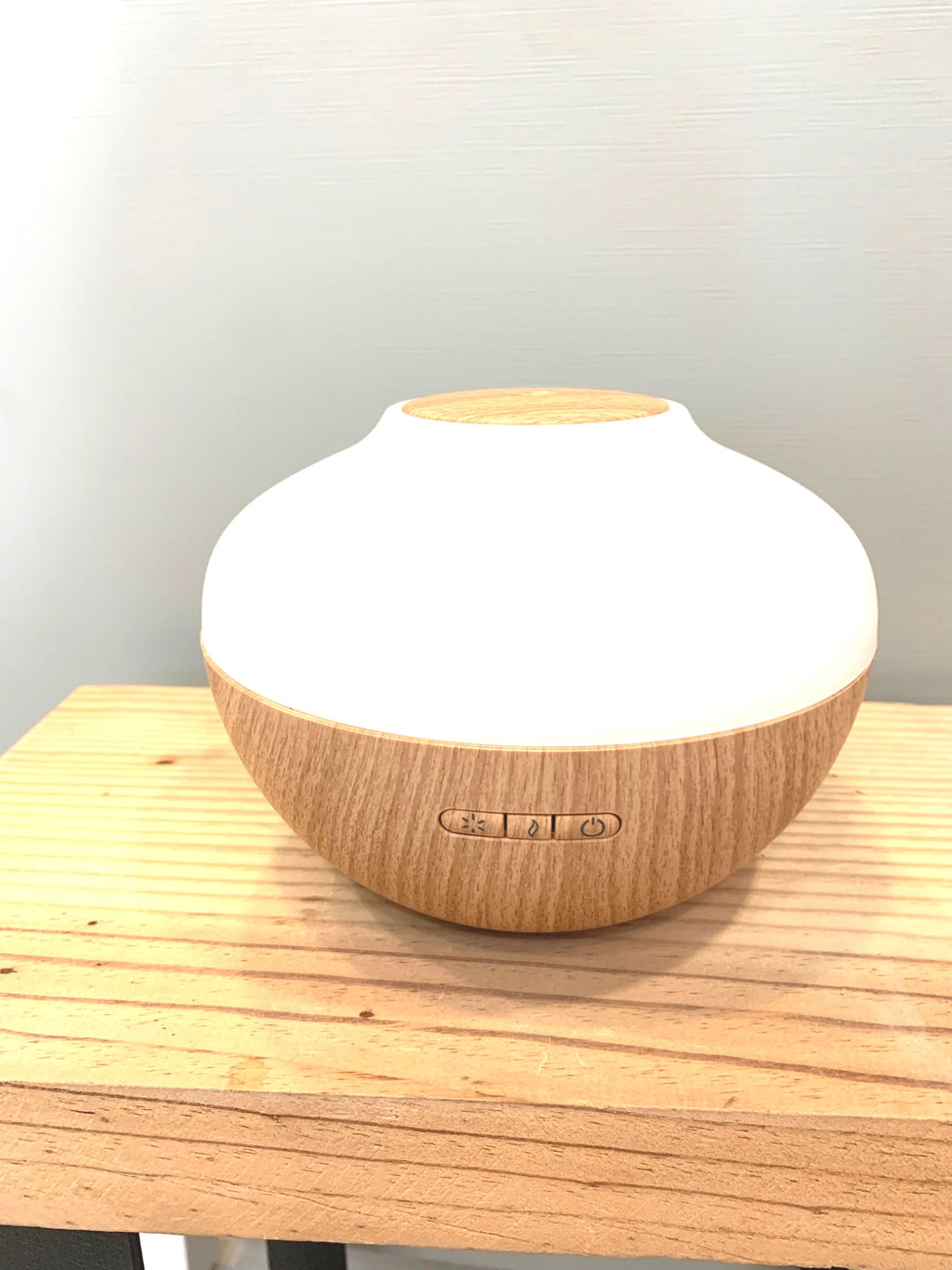 Difusor de Aceites Esenciales Eléctrico 300ml con Lámpara