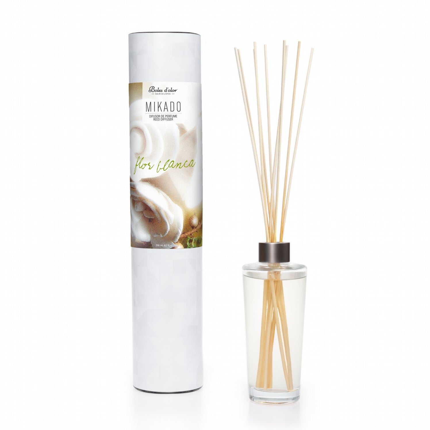 Mikado flor blanca