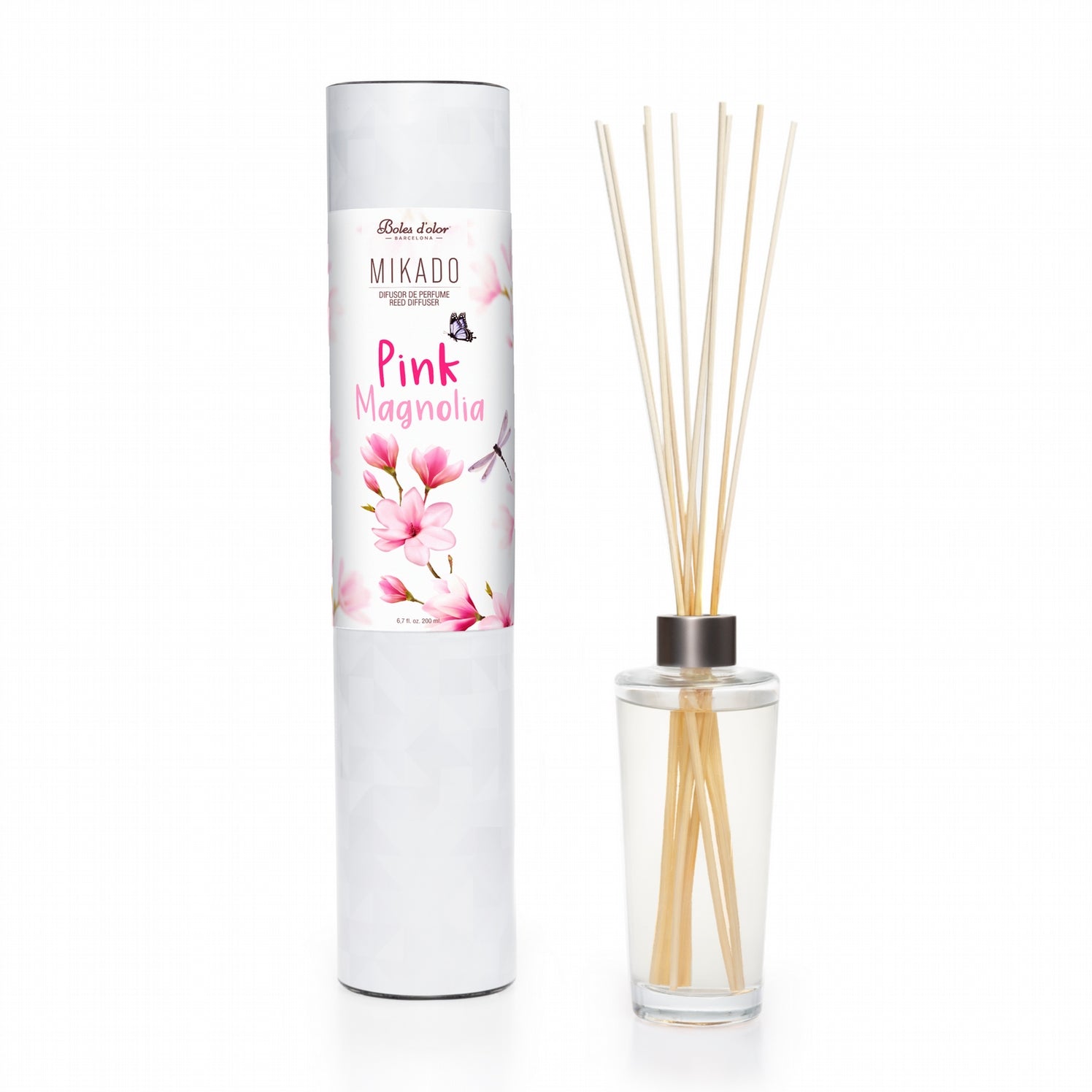 Mikado Pink Magnolia - Elegancia Floral y Frescura